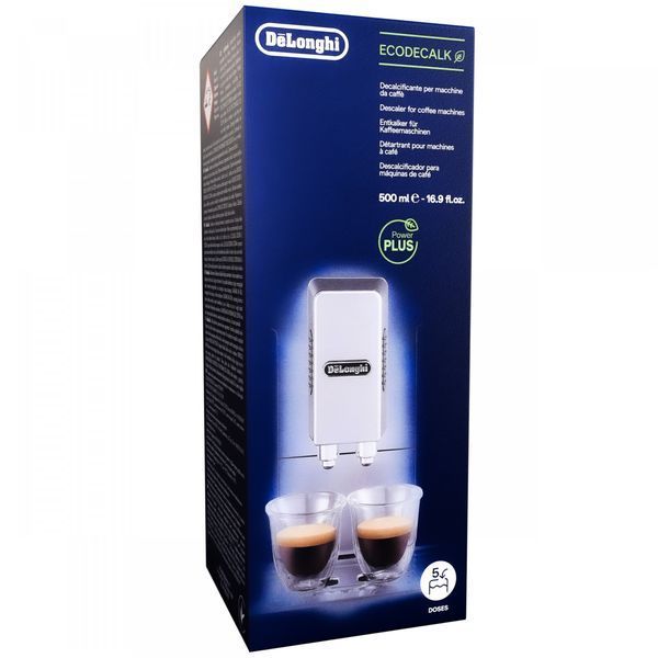 Жидкость для удаления накипи кофемашины DeLonghi EcoDecalk 500 мл. DLSC500, 5513296051 5513296051 фото