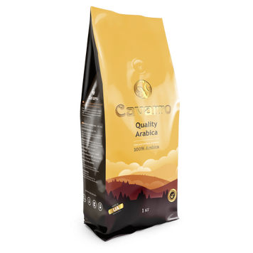 Кава в зернах Cavarro "Quality Arabica" 1 кг 12062419 фото