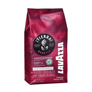 Кава в зернах Lavazza Tierra Brasile Extra intense 1кг 12062469 фото