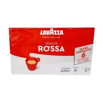 Кава мелена Qualita Rossa (250г х 6шт) 13062458 фото