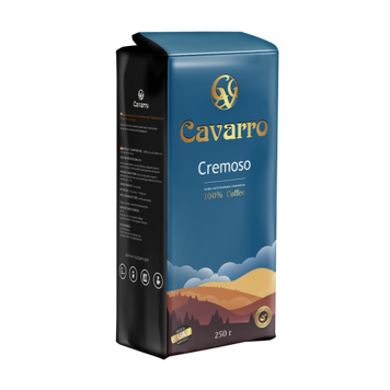 Кава мелена Cavarro "Cremoso" 250 г 1306248 фото
