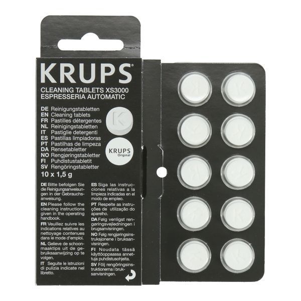 Таблетки для чистки от кофейных масел Krups XS3000 XS3000 фото