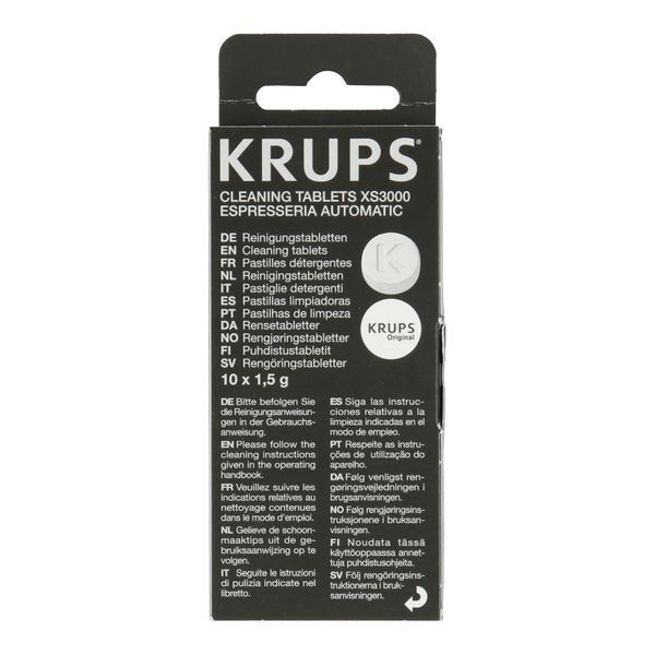 Таблетки для чистки от кофейных масел Krups XS3000 XS3000 фото