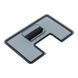Кришка зерна для кавоварки Delonghi ECAM Eletta 5513229811, 5513242911, 5513220801  5513229811 фото 4