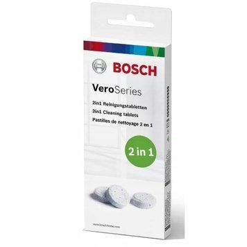 Таблетки для чищення від кавових масел Bosch Vero Series TCZ8001A 10 шт TCZ8001A фото