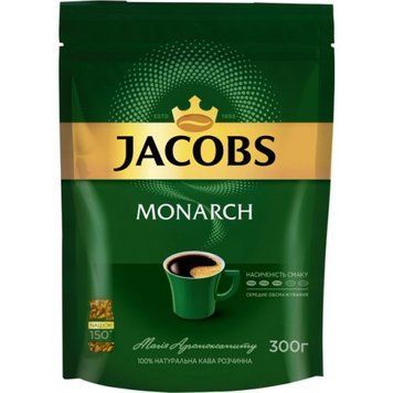 Кава розчинна Jacobs Monarch 300г 14062447 фото