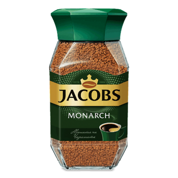Кава розчинна Jacobs Monarch Gold 190г (банку) 14062448 фото