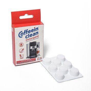Таблетки Coffeein clean DETERGENT для видалення кавових масел 8шт х 2.5 г 1007202530 фото